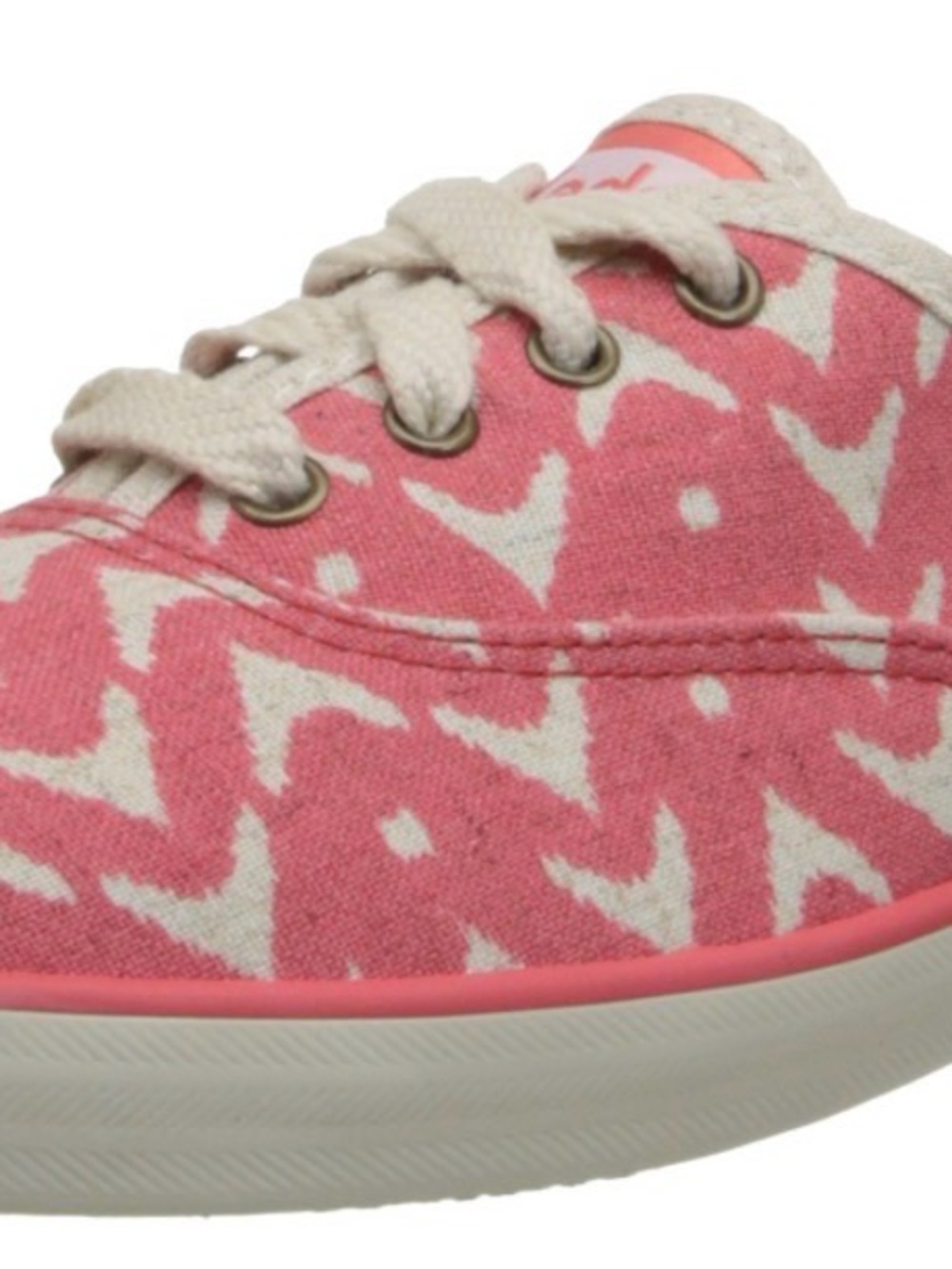 Keds Women's Champion Ikat, Coral, 7.5 M US
